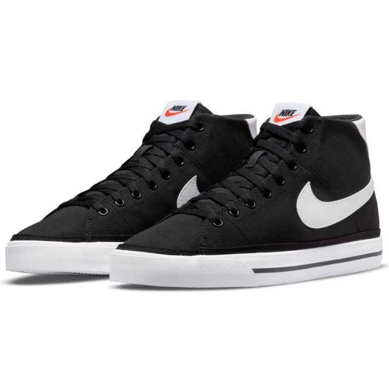 Nike Court Legacy Mid Canvas M DD0162 001 musta 1