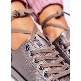 Naisten tennarit Big Star II274003 Grafiitti monivärinen 2