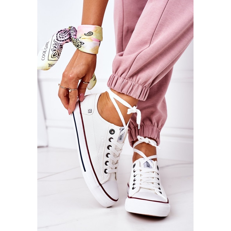 Naisten tennarit Big Star II274001 Valkoinen 2