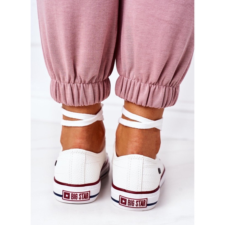 Naisten tennarit Big Star II274001 Valkoinen 1