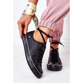 Naisten tennarit Big Star II274002 mustat 2