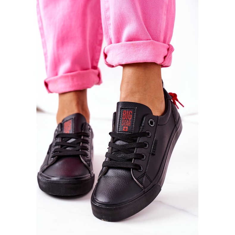 Naisten tennarit Big Star GG274161 musta 2