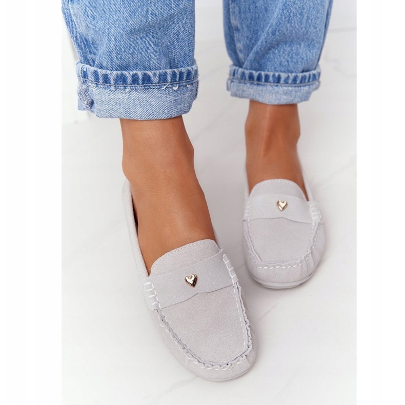 S.Barski Naisten mokkanahkatakit S. Barski Harmaa 1