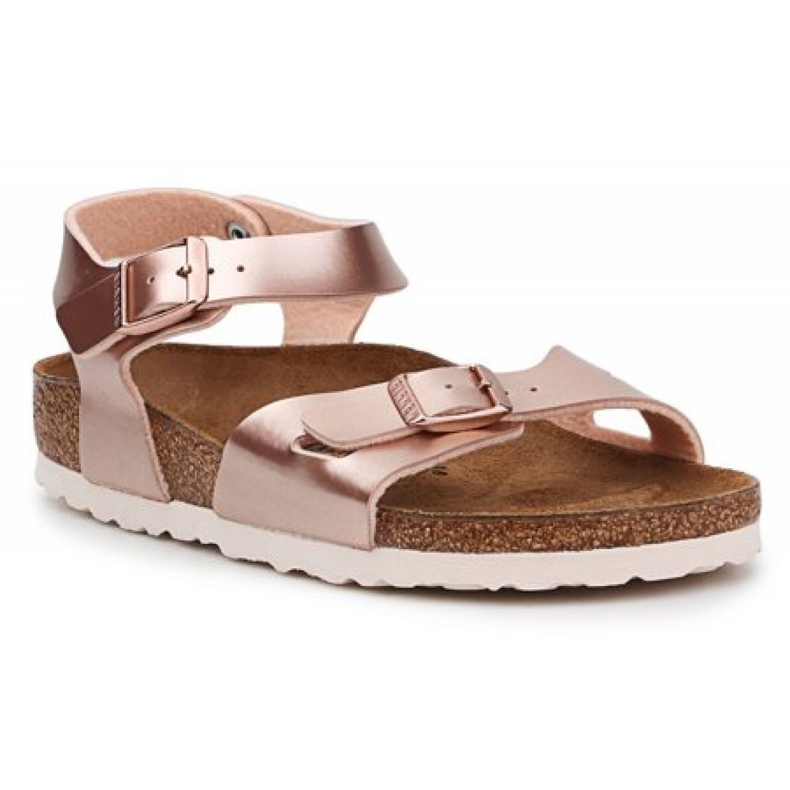 Birkenstock Rio Kids Bf ELectric Metallic Copper 1012520 sandaalit vaaleanpunainen 1