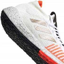 Adidas PulseBOOST Hd M EE9564 kengät valkoinen oranssi 2