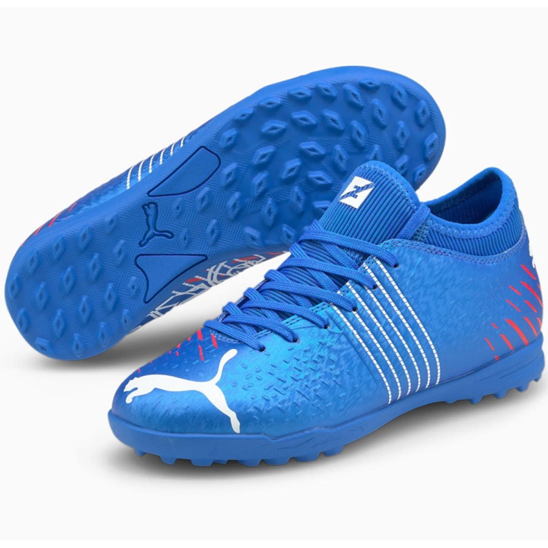 Puma Future Z 4.2 Tt Jr 106509 01 jalkapallokengät oranssi, sininen sininen 1