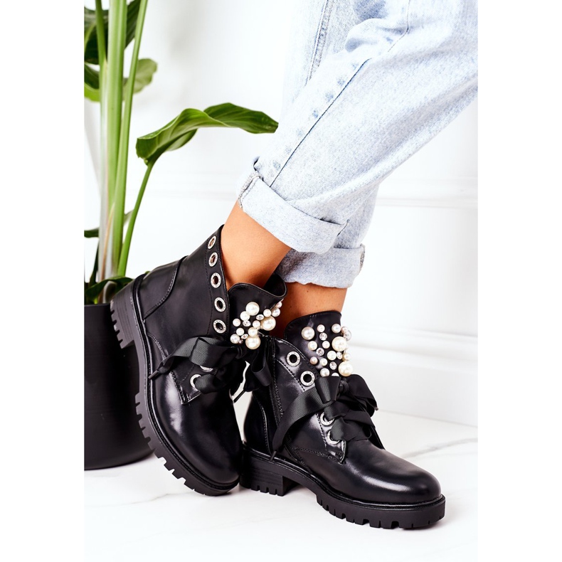 PS1 Lämpimät työntekijät helmillä Musta Perla 2