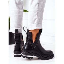 PS1 Lämmin musta saapikkaat Jodhpur saappaat Rock It 2