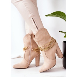 PS1 Lämpimät saappaat postissa Beige Good Impression 1