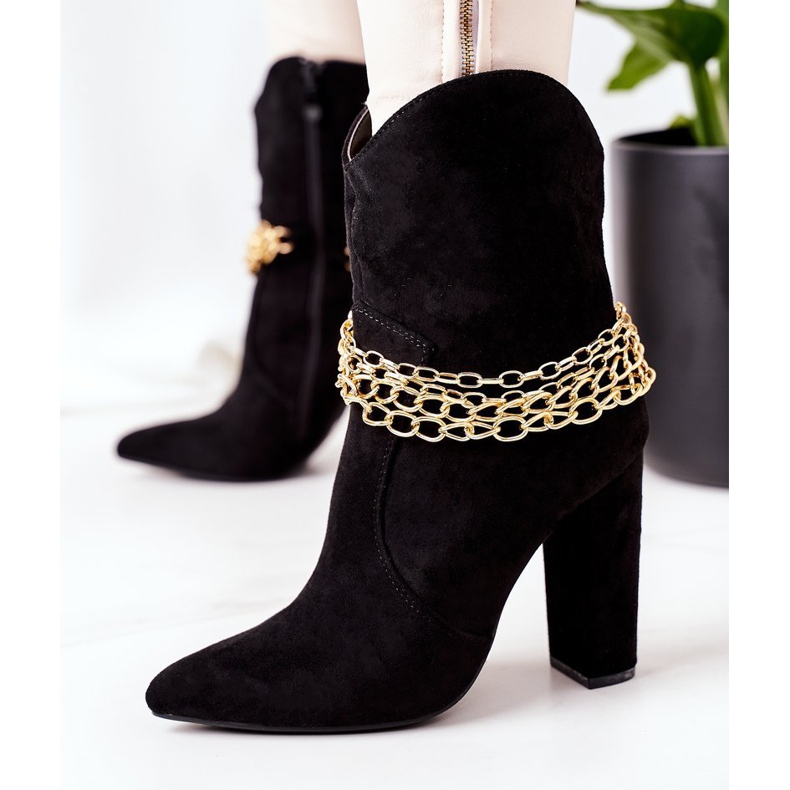 PS1 Lämmin musta saappaat kantapäässä hyvä vaikutelma 2