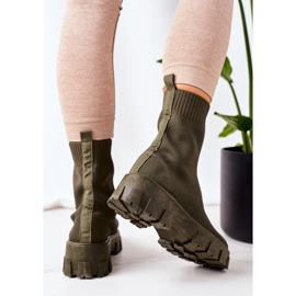 PS1 Työntekijät joustavaa kangasta vihreällä inspiraatiotasolla 2