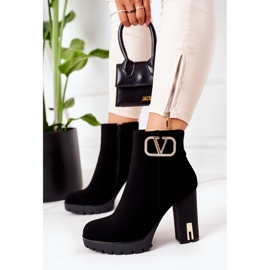 PS1 Mustat lämpimät saappaat baarissa Ihana kultainen 2