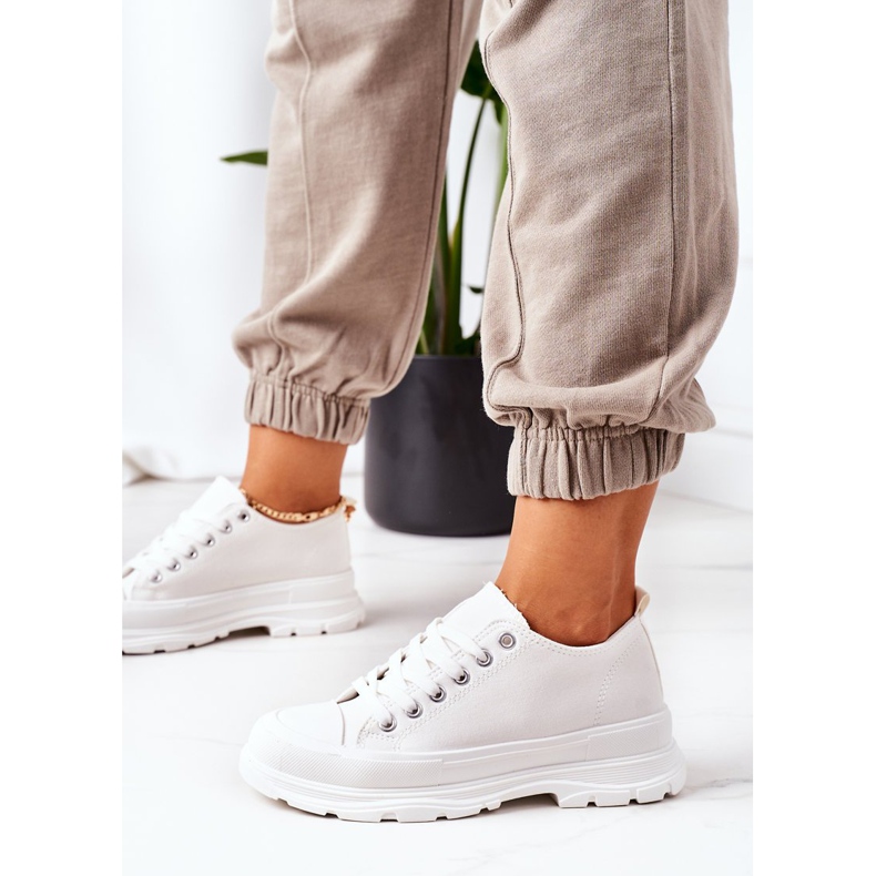 Naisten lenkkarit Valkoinen Travel Time 1