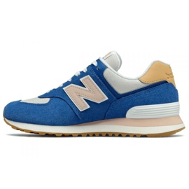 New Balance W WL574NU2 beige sininen 1
