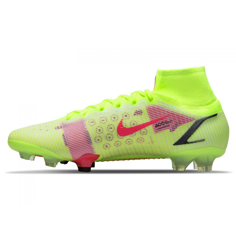 Nike Superfly 8 Elite Fg M CV0958-760 jalkapallokengät vihreä neon vihreä 1