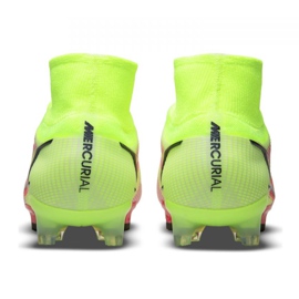 Nike Superfly 8 Elite Fg M CV0958-760 jalkapallokengät vihreä neon vihreä 5
