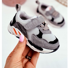 Apawwa Lasten urheilukengät tarranauhalla, harmaa 1