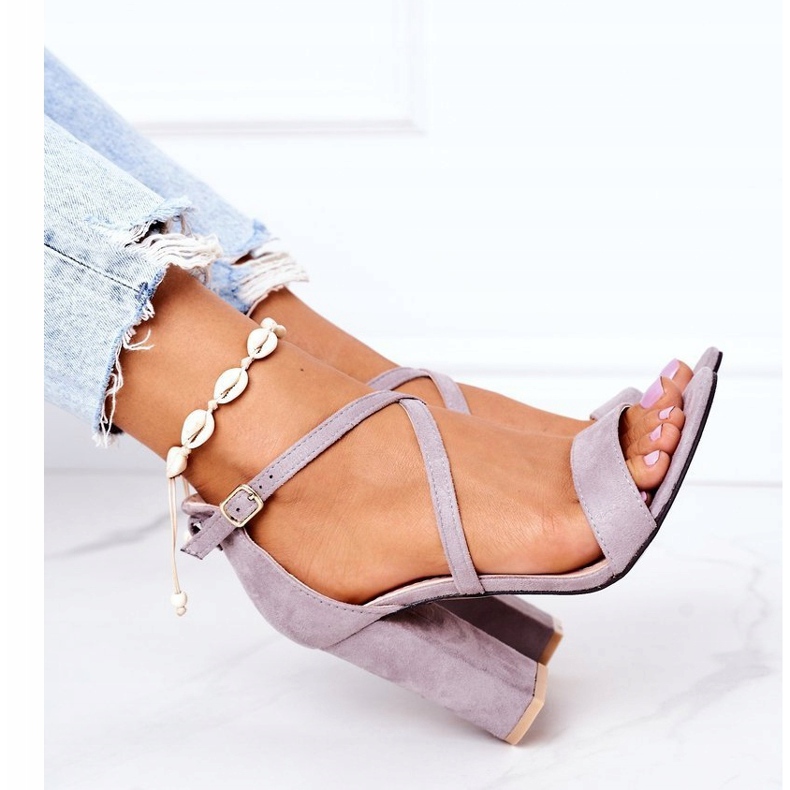 PS1 Mokkanahkaiset sandaalit baarissa Harmaa tanssi kanssani 4