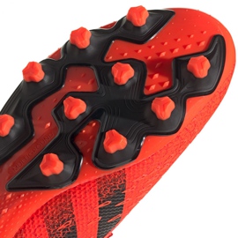 Adidas Predator Freak.3 Mg M FY6303 jalkapallokengät monivärinen appelsiinit ja punaiset 4