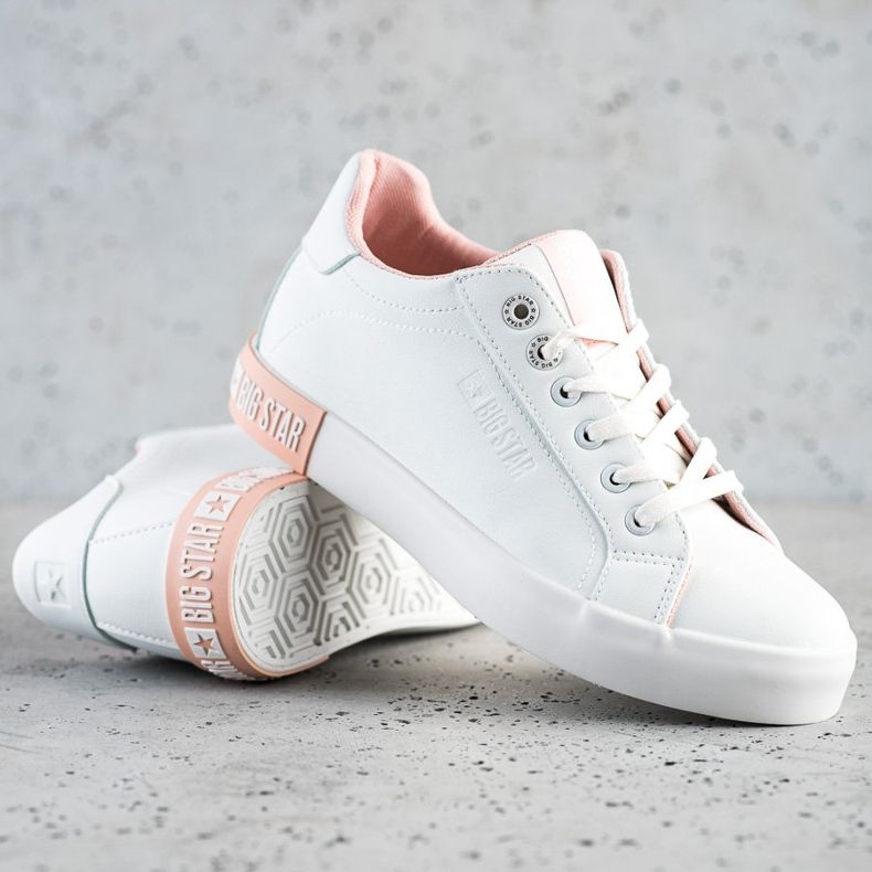 Naisten lenkkarit Big Star II274033 valkoinen 1