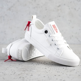 Naisten Big Star GG274160 lenkkarit valkoinen 1