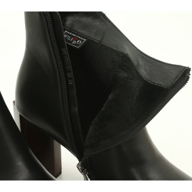 Mustat Filippo DBT1553 / 21 BK -saappaat 4