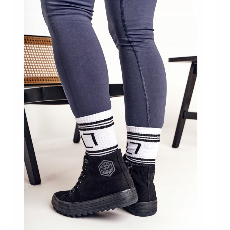 Naisten korkokengät Big Star FF274244 Musta 4