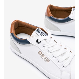 Big Star valkoiset miesten lenkkarit, Joseph valkoinen 2