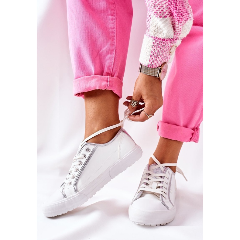 Naisten nahkakengät Big Star II274055 Valkoinen 2