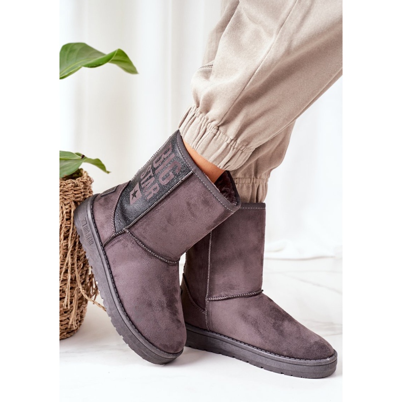 Lumisaappaat Big Star EE274417 Szare harmaa 1