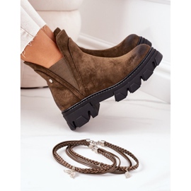 PS1 Lämmin saappaat Jodhpur saappaat Tummanvihreä Hyvä idea 1