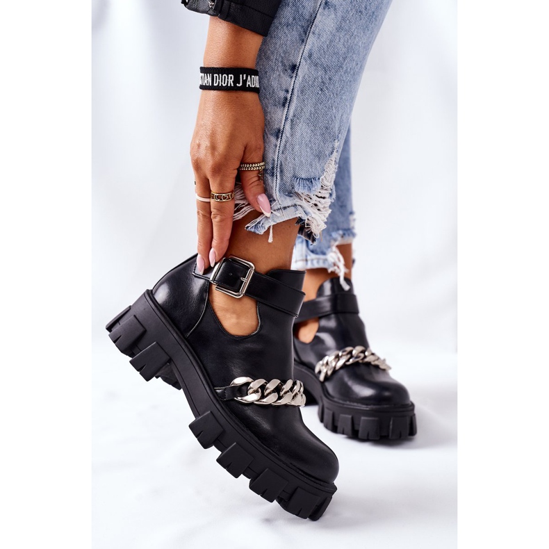 PS1 Mustat Torment -saappaat ketjulla 2