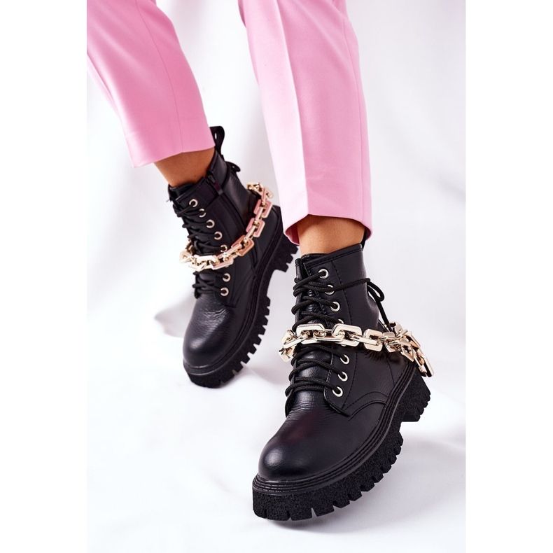 Tyylikkäät mustat Graal -saappaat 1