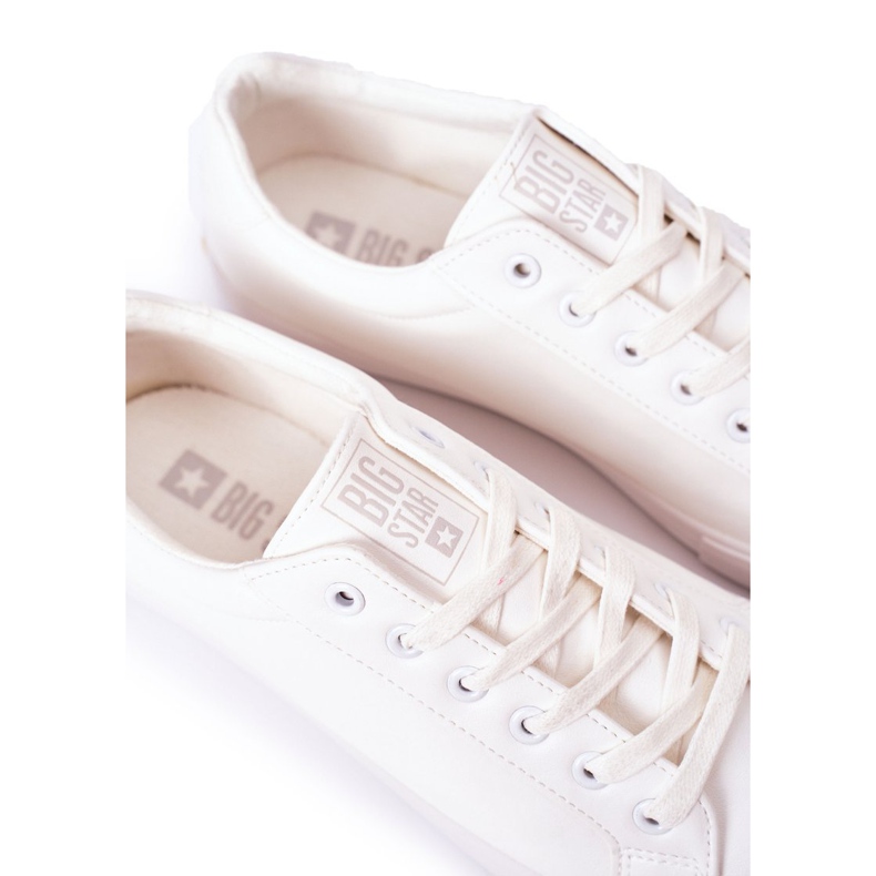 Miesten nahkatossut Big Star II174028 Valkoinen 1