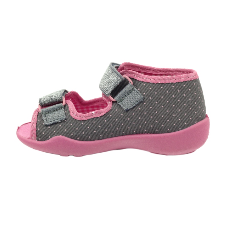 Befado lasten kengät 242P082 vaaleanpunainen hopea harmaa 5