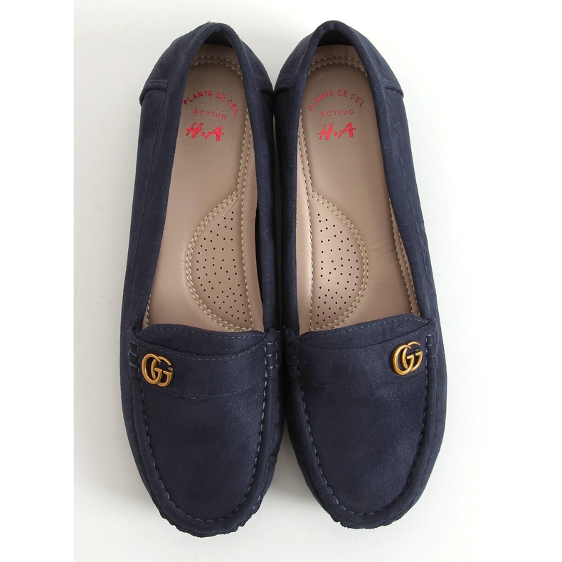 Naisten tummansiniset kengät H8192 Azul laivastonsininen 1