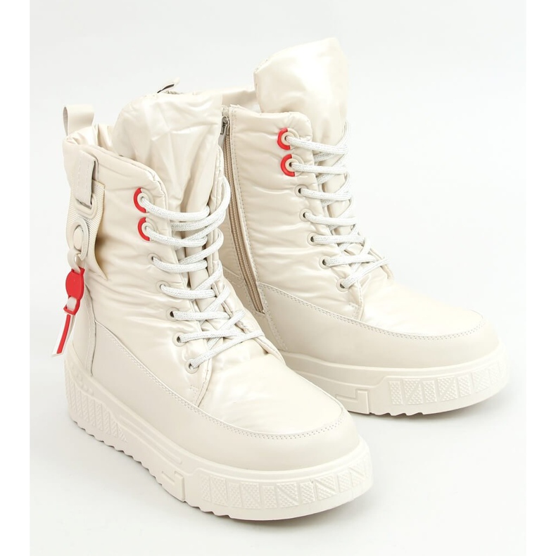 Naisten beige lumikengät NB509P Beige 1