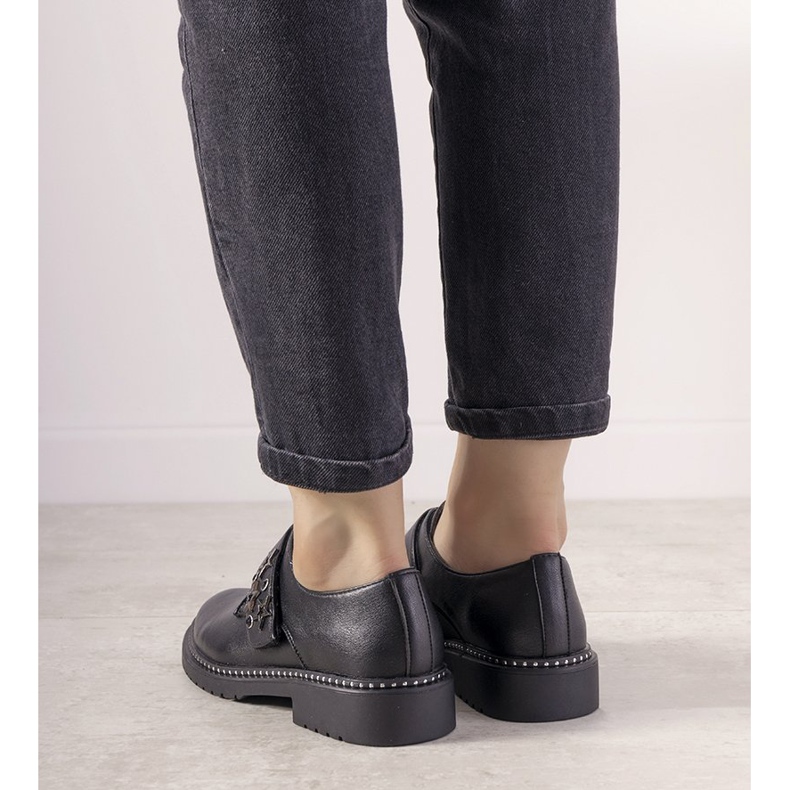 Liukuvat hopeakengät GF-FD9-nastoilla musta 2