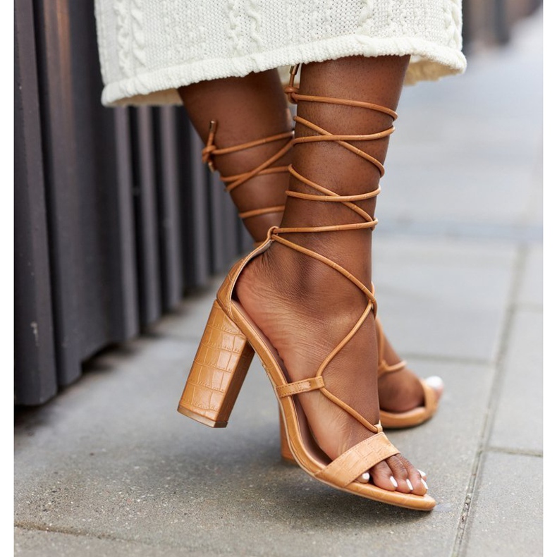 PS1 Sidotut sandaalit Camel Catwalk Barissa ruskea 2 PS1 Sidotut sandaalit Camel Catwalk Barissa ruskea 2