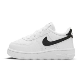 Nike Force 1 Inf Jr CZ1691-100 valkoinen musta 1