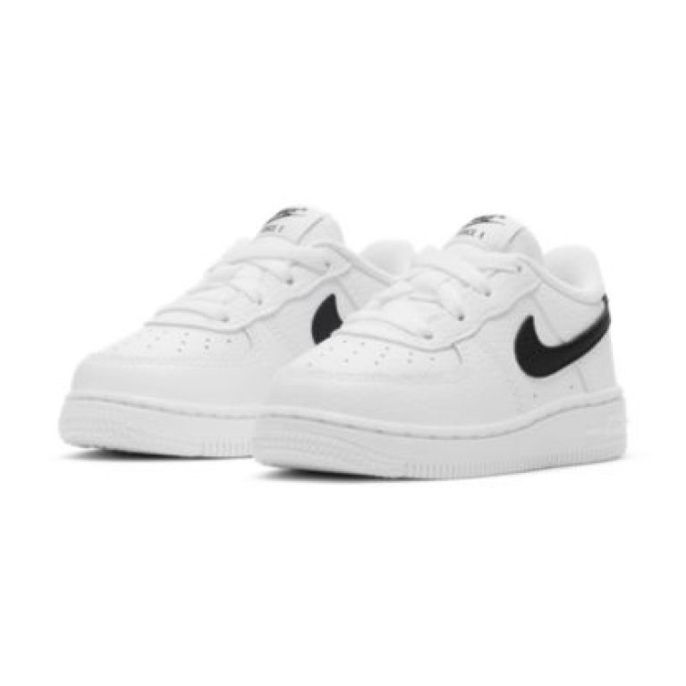 Nike Force 1 Inf Jr CZ1691-100 valkoinen musta 2