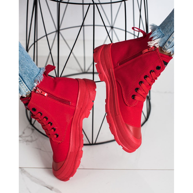 Goodin Alkuperäiset korkeat lenkkarit punainen 1