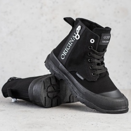 Goodin Alkuperäiset korkeat lenkkarit musta 1