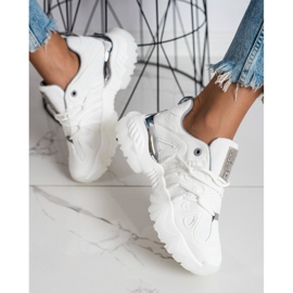 Naisten lenkkarit Big Star II274088101 valkoinen 2