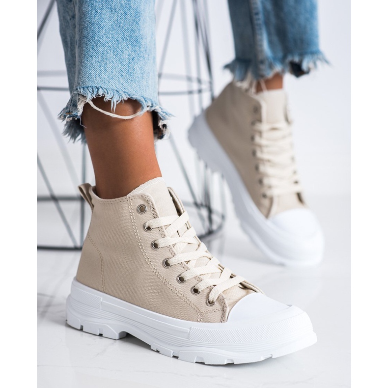 Goodin Korkeat beige -lenkkarit 2