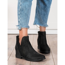 Filippo Kevyet, avoimet saappaat musta 1