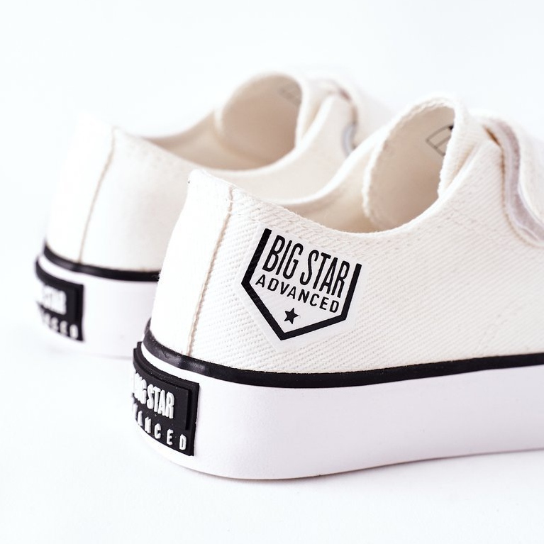 Lasten lenkkarit tarranauhalla Big Star FF374061 Valkoinen 2