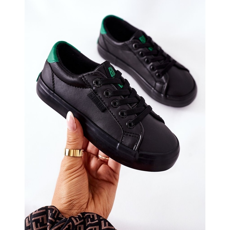 Lasten nahkakengät Big Star DD374147 Musta 1