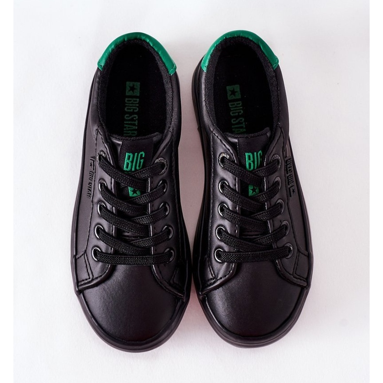 Lasten nahkakengät Big Star DD374147 Musta 2