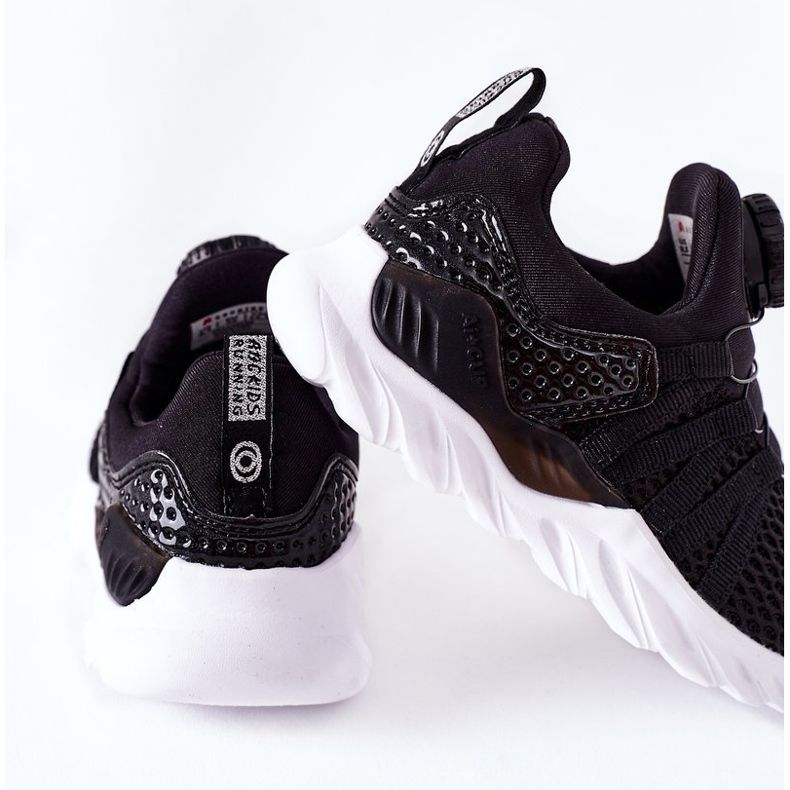 Lasten urheilukengät, joissa ABCKIDS -nuppi musta 1